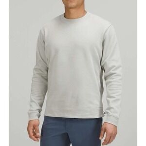 Lululemon Mens Medium‎ French Terry Oversized Long Sleeve Crew Sweatshirt Pocket